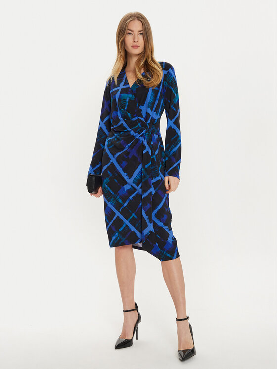 Joseph Ribkoff Joseph Ribkoff Vsakodnevna obleka 244131 Modra Slim Fit