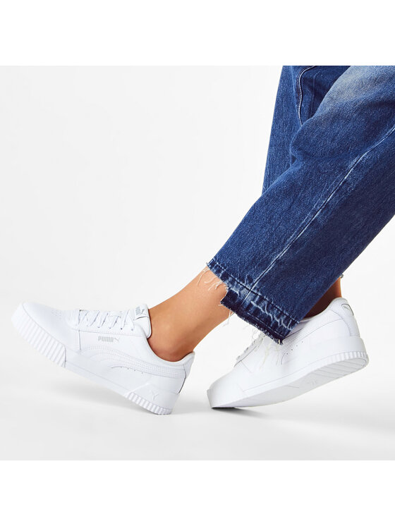 Puma Puma Sneakersy Carina L Jr 370677 19 Bílá