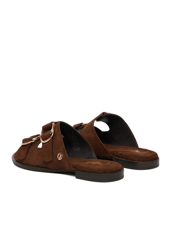 U.S. Polo Assn. U.S. Polo Assn. Šlepetės EO-KATYA001W/6S1 Ruda