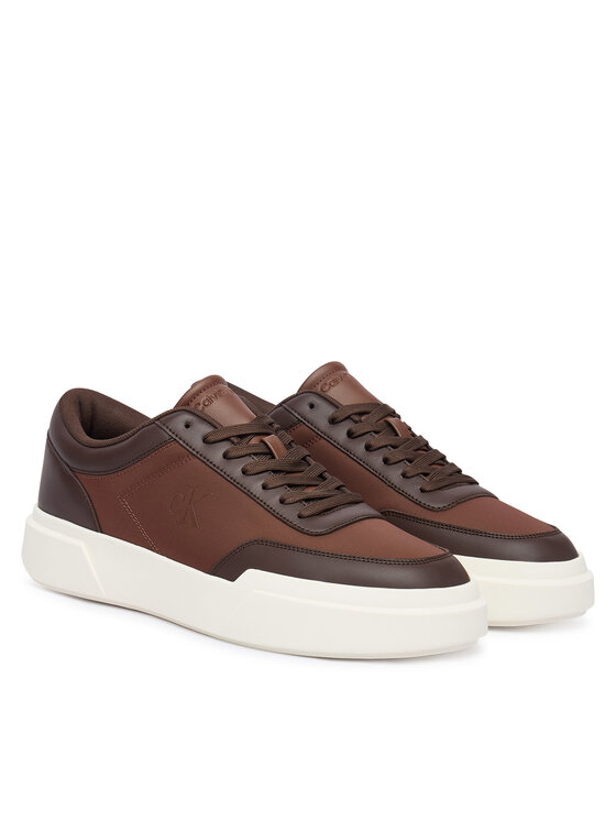 Calvin Klein Calvin Klein Αθλητικά Chunky Cups Laceup Ox Mix Mat HM0HM02326 Καφέ