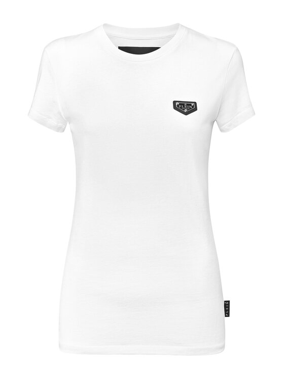 PHILIPP PLEIN PHILIPP PLEIN T-shirt 9445 Bianco Skin Tight Fit