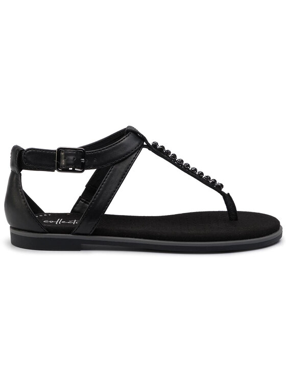 Clarks Clarks Sandále Bay Poppy 261421634 Čierna