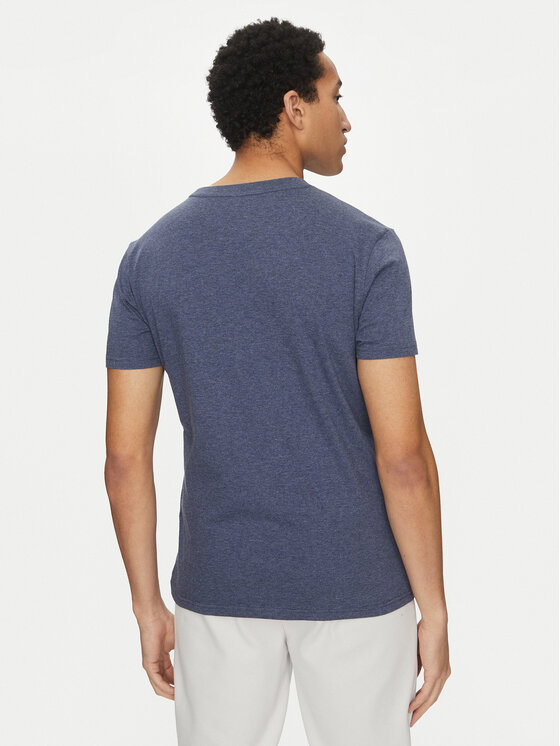 Tommy Hilfiger Tommy Hilfiger Tričko UM0UM03525 Tmavomodrá Regular Fit