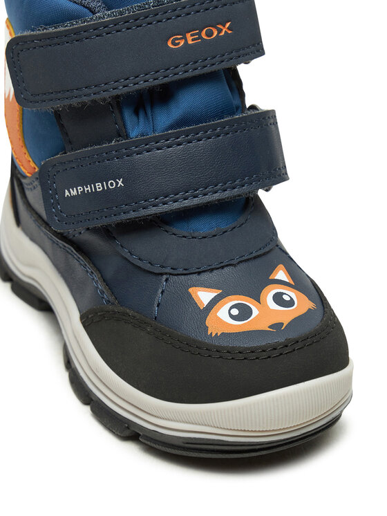 Geox Geox Schneeschuhe B Flanfil Boy B Abx B463VB 054FU CF44K M Dunkelblau