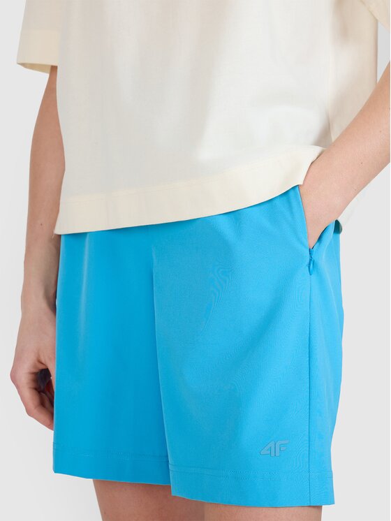 4F 4F Σορτς παραλίας 4FWSS25UBDSF131-33S Μπλε Regular Fit