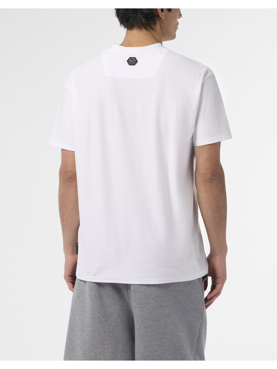 PHILIPP PLEIN PHILIPP PLEIN T-Shirt 29878 Biały Regular Fit