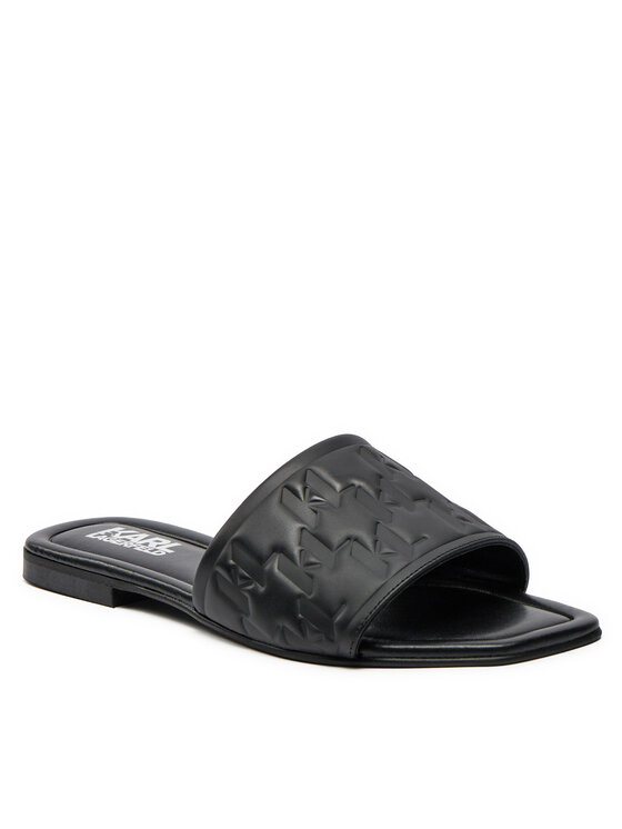 KARL LAGERFELD KARL LAGERFELD Klapki KL85400 Czarny