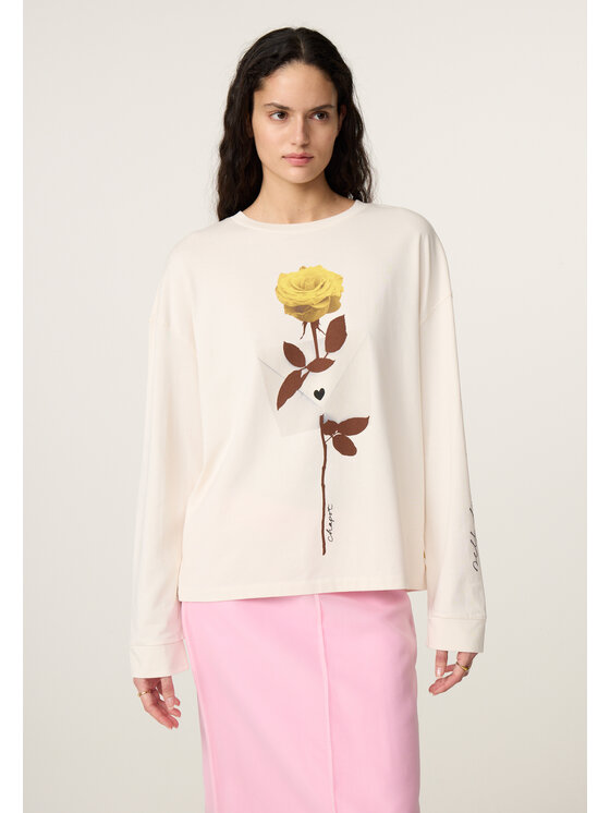 Fabienne Chapot Fabienne Chapot T-Shirt 6700-1607-178 Biały Regular Fit