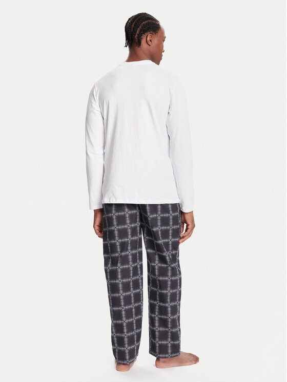 KARL LAGERFELD KARL LAGERFELD Pizsama A4M45001 Fehér Regular Fit