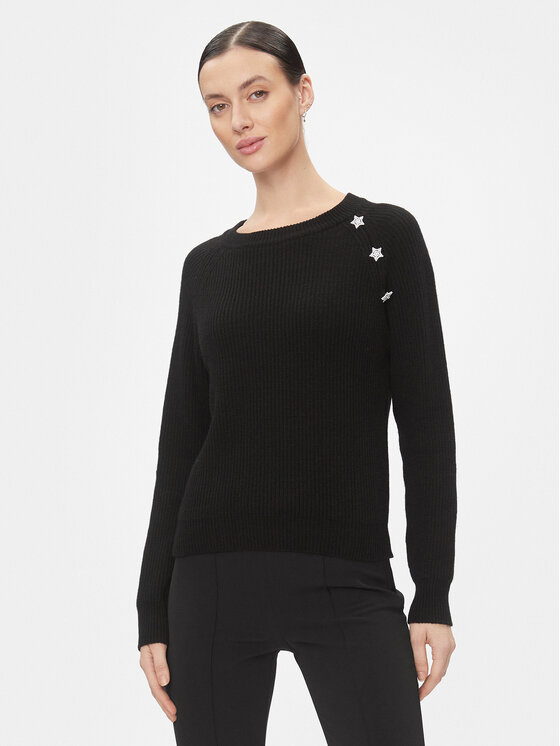 Kontatto Kontatto Maglione 3M1238 Nero Regular Fit