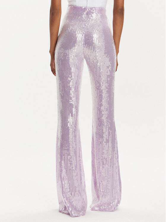 Patrizia Pepe Patrizia Pepe Auduma bikses 2P1615/A394-M505 Violets Regular Fit