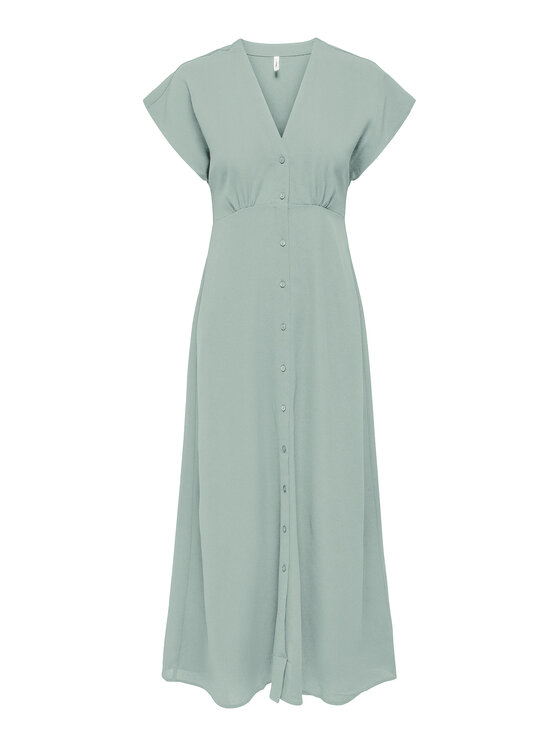 ONLY ONLY Sommerkleid Nova Mollie 15317841 Grün Regular Fit