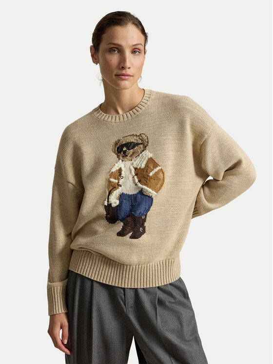 Polo Ralph Lauren Polo Ralph Lauren Pullover 211B23917001 Hellbeige Oversize