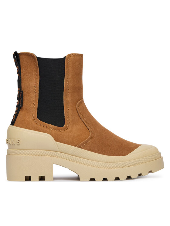 Pepe Jeans Pepe Jeans Боти тип челси Hale Chelsea W PLS500005 Кафяв