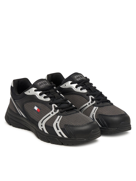 Tommy Jeans Tommy Jeans Laisvalaikio batai Tjw Modern Runner EN0EN03085 Juoda