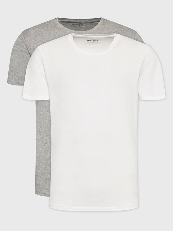 Wrangler Wrangler Komplet t-shirtów W7G9DHX37 112321465 Kolorowy Regular Fit