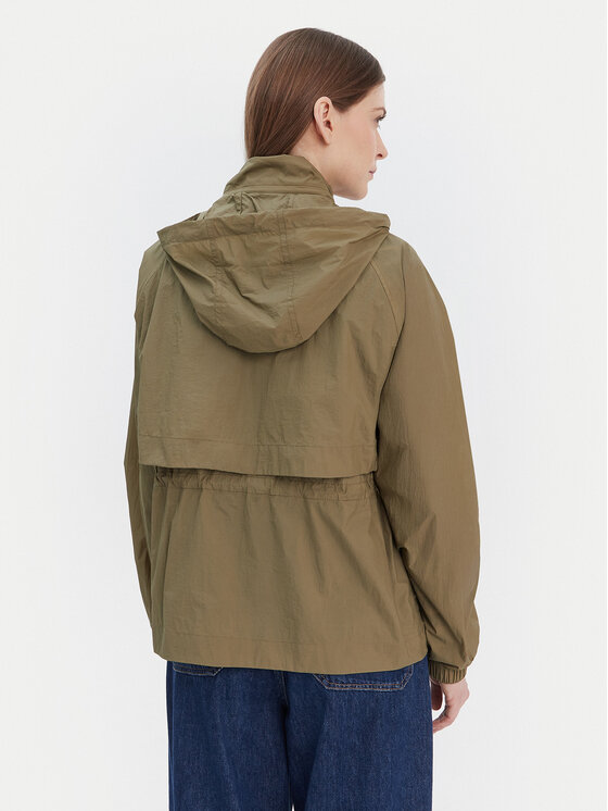 Tommy Hilfiger Tommy Hilfiger Wiatrówka WW0WW46444 Khaki Relaxed Fit