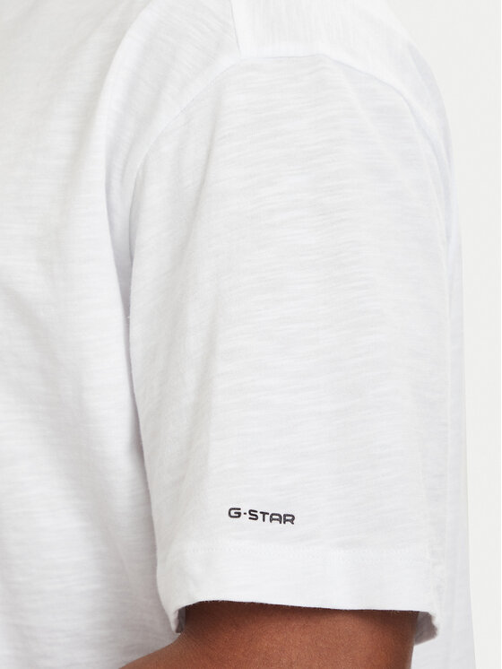 G-Star Raw G-Star Raw Póló Coord D29344-C372 Fehér Relaxed Fit