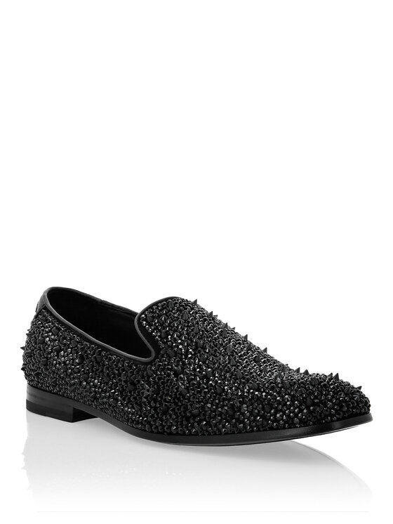 PHILIPP PLEIN PHILIPP PLEIN Mokasyny 20855 Czarny