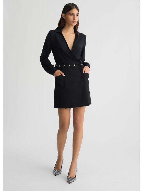 Liu Jo Liu Jo Vestito da giorno WA5 Nero Regular Fit