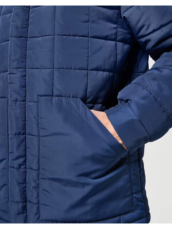 Wrangler Wrangler Kurtka zimowa TRANSITIONAL PUFFER Niebieski Regular Fit