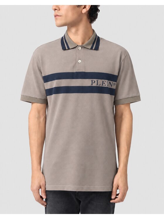 PHILIPP PLEIN PHILIPP PLEIN Polokošeľa 31305 Béžová Slim Fit