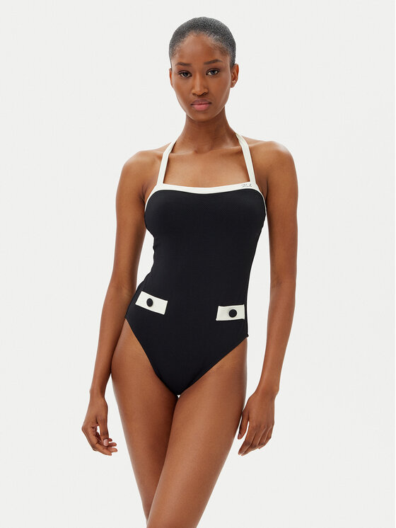 KARL LAGERFELD Bikiny A2W46022 Čierna