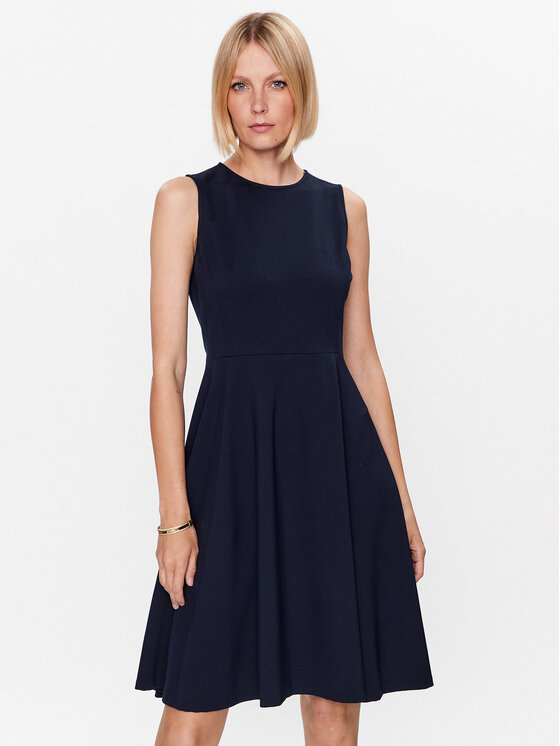 Lauren Ralph Lauren Každodenné šaty 250851951002 Tmavomodrá Regular Fit