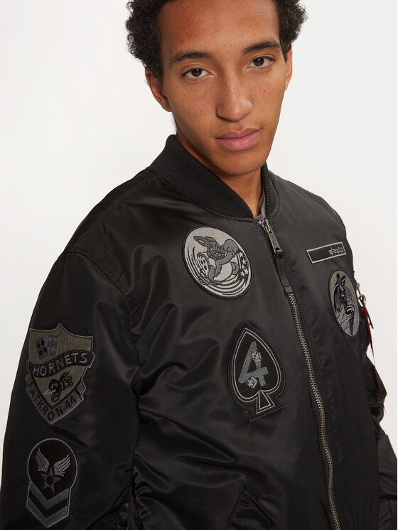 Alpha Industries Alpha Industries Bundy bomber 138104 Čierna Regular Fit