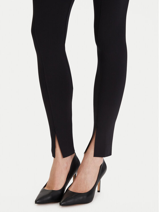 Wolford Wolford Legginsy Midnight Grace 19240 Czarny Slim Fit