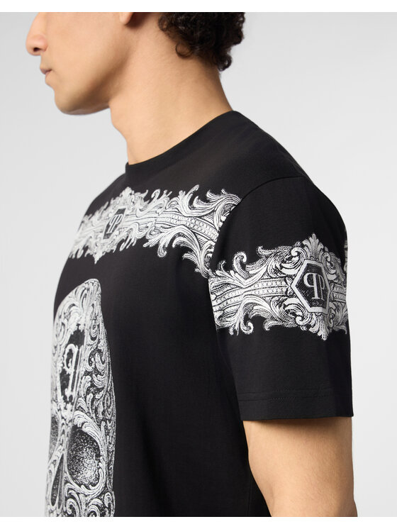 PHILIPP PLEIN PHILIPP PLEIN T-Shirt 31294 Czarny Regular Fit