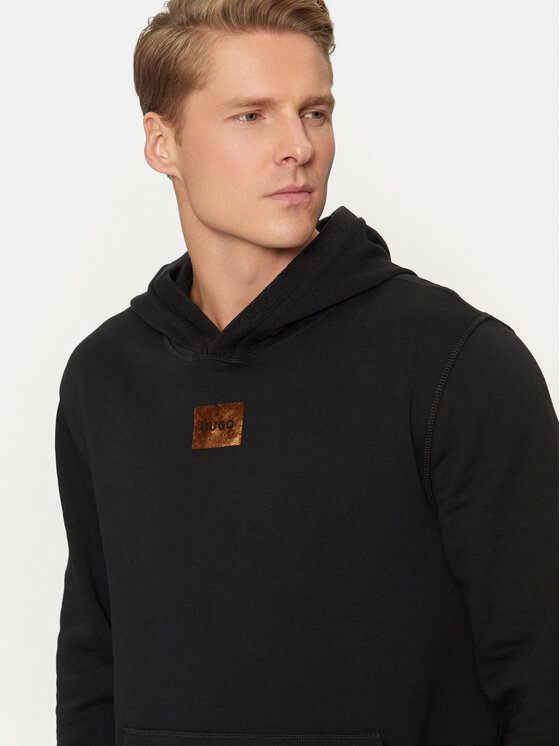 HUGO Hugo Bluza Daratscho_V 50496697 Czarny Regular Fit