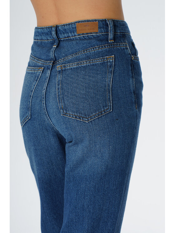 Cross Jeans Cross Jeans Jeansy C 4518-078 Niebieski Straight Fit
