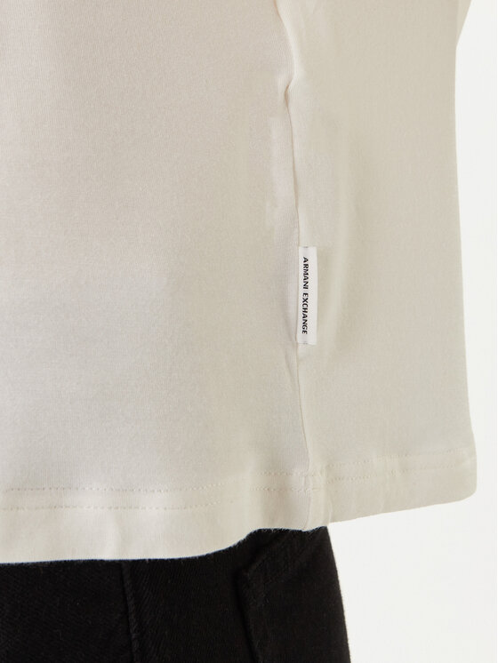 Armani Exchange Armani Exchange Polo särk XM002372 AF21936 U0009 Valge Regular Fit