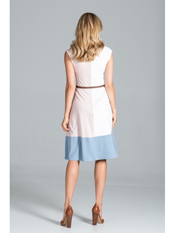 FIGL FIGL Sukienka M815 Kolorowy Regular Fit