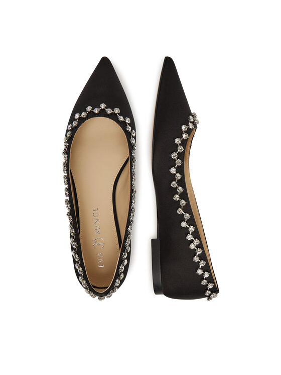 Eva Minge Eva Minge Ballerinas MILA-V1166-28-1 Schwarz