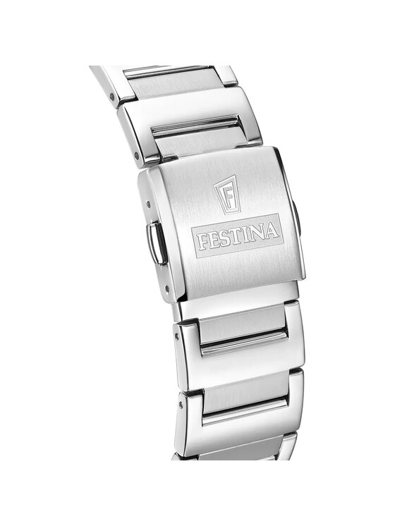 Festina Festina Zegarek F20677-2 Srebrny