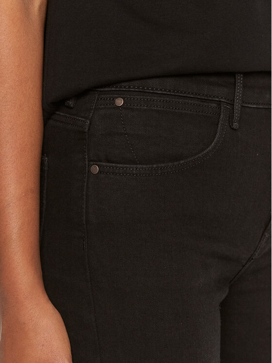 Wrangler Wrangler Traperice 112356392 Crna Straight Fit