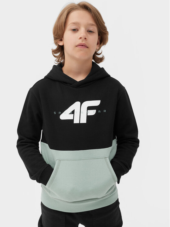 Bluza 4F, Rozmiar 128, Zielony, 4FJAW23TSWSM628