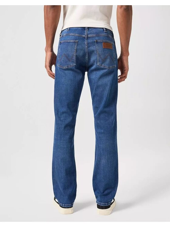 Wrangler Wrangler Jeansy GREENSBORO DEAN 112350898 Niebieski Straight Fit