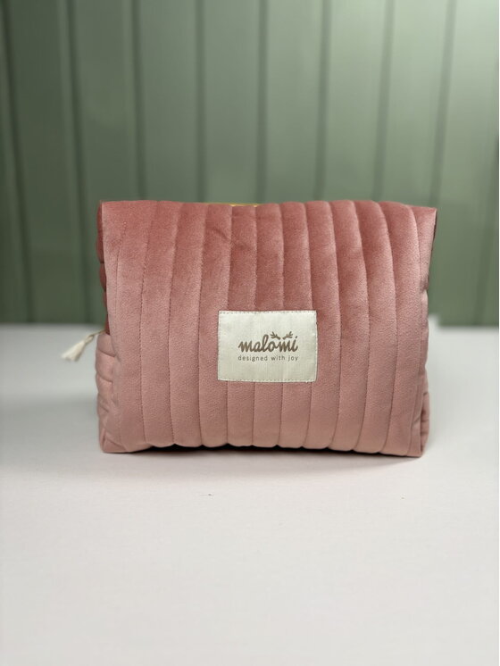 Malomi Malomi Kosmetyczka blush rose Różowy