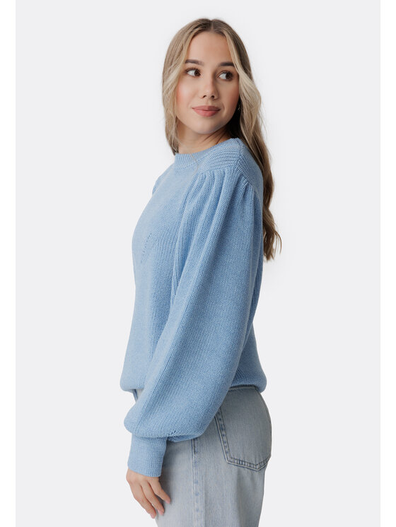 LAURELLA LAURELLA Svetr 6TU049 Modrá Regular Fit