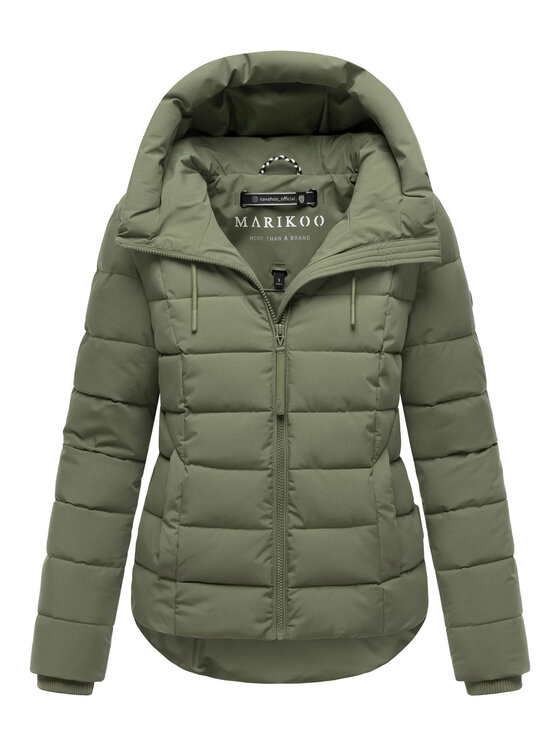 Marikoo Marikoo Kurtka zimowa Tayenaa Zielony Regular Fit
