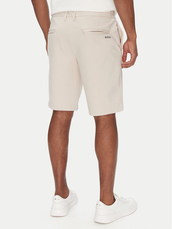 BOSS BOSS Szövet rövidnadrág S_Commuter-J 50511436 Bézs Slim Fit