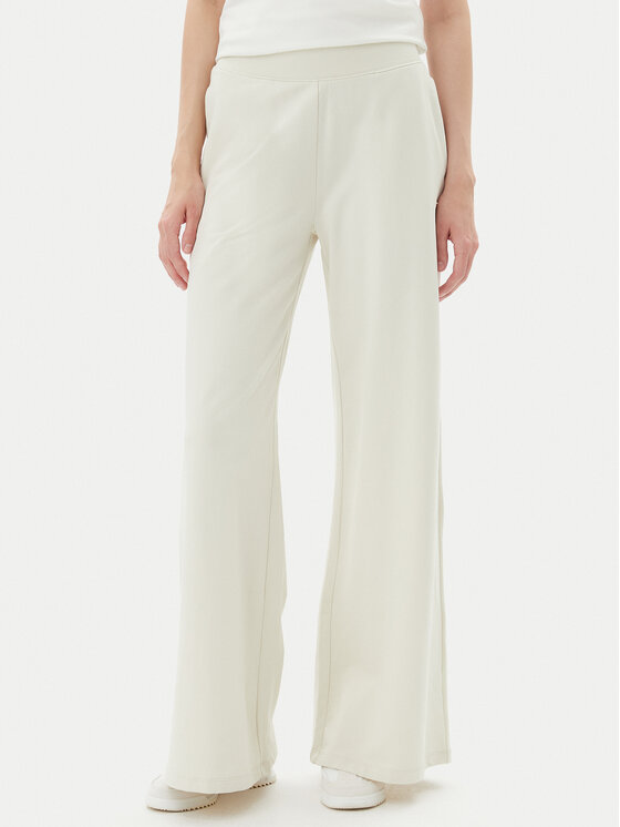 EA7 Emporio Armani EA7 Emporio Armani Teplákové kalhoty 7W000083 AF13135 U1112 Béžová Wide Leg