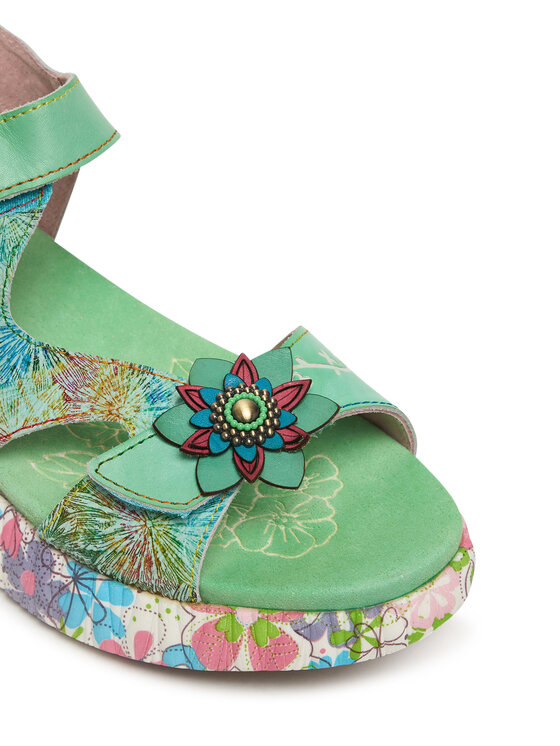 Laura Vita Laura Vita Босоніжки Nikito 03 Бірюзовий