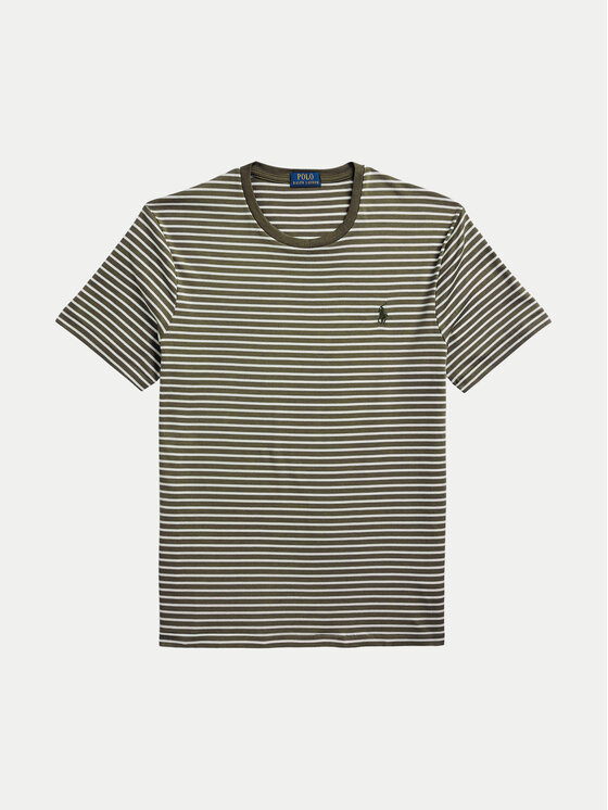 Polo Ralph Lauren Polo Ralph Lauren Majica 710961128001 Rjava Custom Fit
