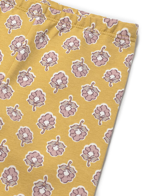 Mayoral Mayoral Completo maglietta e leggings 2744 Giallo Regular Fit