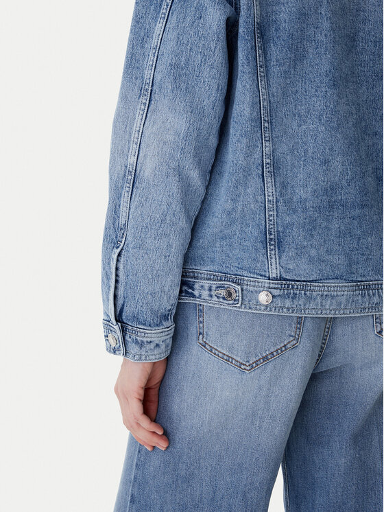 Guess Guess Džínsová bunda W6RN73 D6833 Modrá Regular Fit