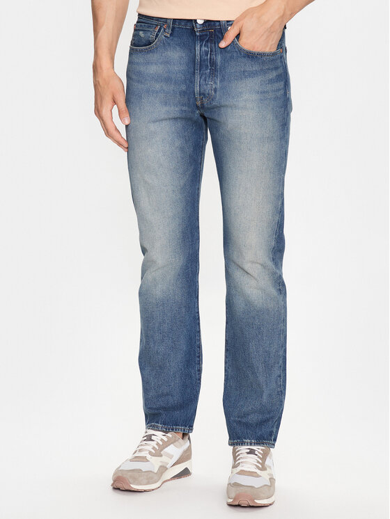 Levi's® Džinsi 501® 00501-3412 Zils Original Fit